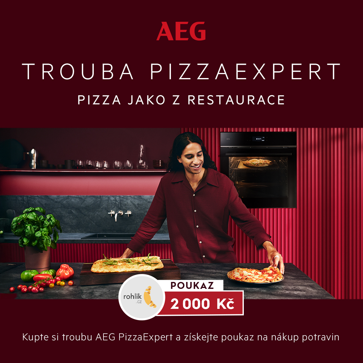 AEG/Electrolux PizzaExpert poukaz na Rohlík.cz